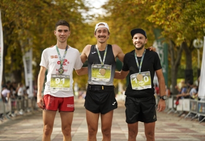 Andrés García Blanco y Maider Unanue ganadores la 14ª Vitoria TRAIL